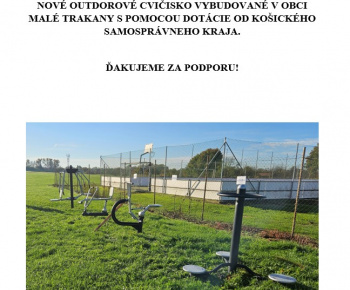 Rozvoj infraštruktúry v Malých Trakanoch DS/305/2024