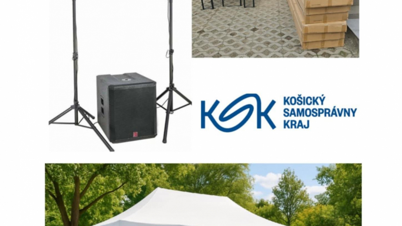 Fotografia fotogalérie Technické vybavenie pre kultúrne a spoločenské podujatia v obci Malé Trakany - Dotácia KSK ID/141/2025