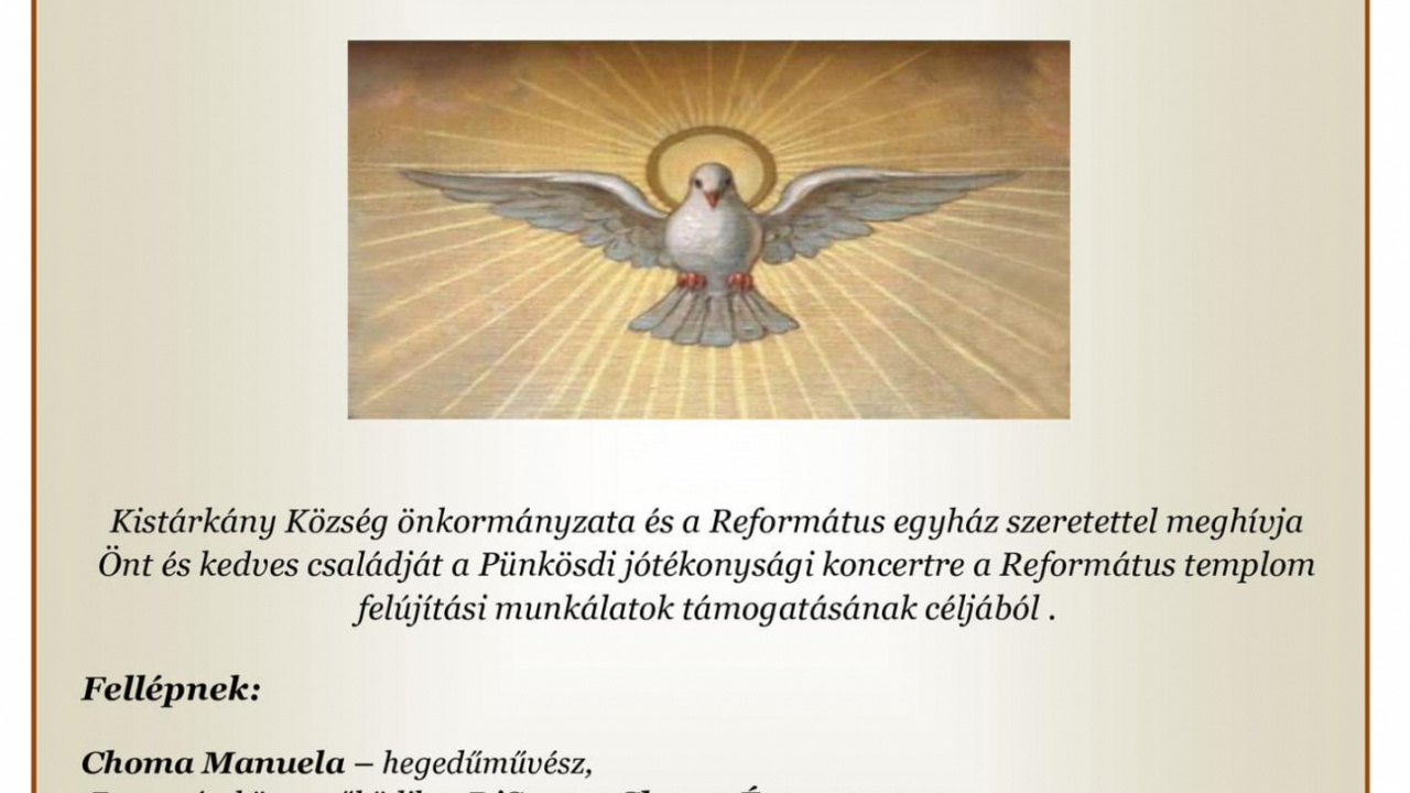 Fotografia fotogalérie Pünkösdi koncert 2023